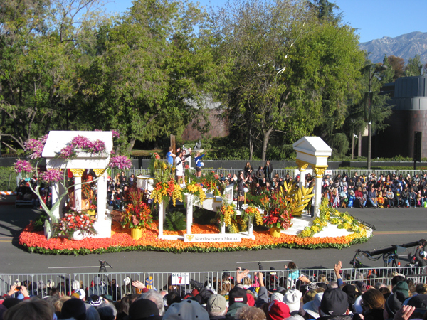 Rose Bowl Parade Float