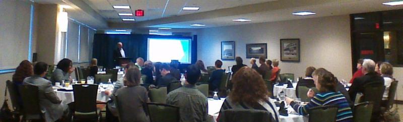 David Mulder addressing the summit attendees.