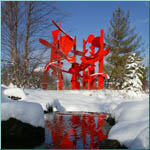 holiday sculpture