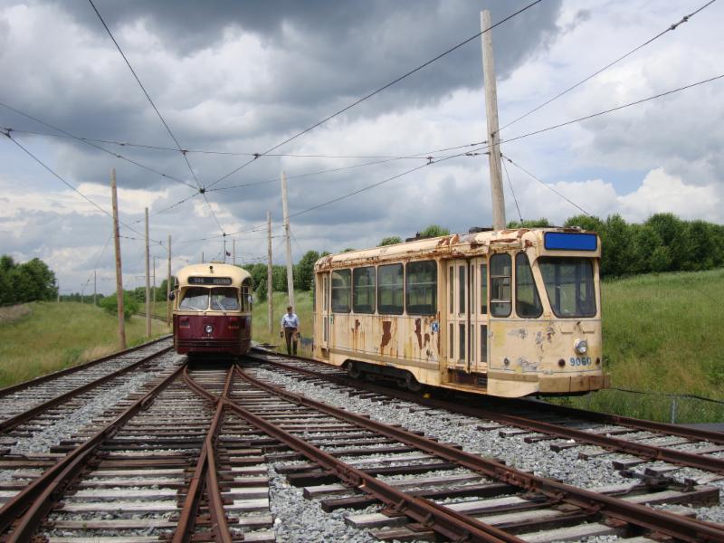 Stib 1069 Transit Progress Day and More at the Trolley Museum