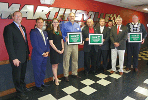 VA NASCAR Green Award group photo 