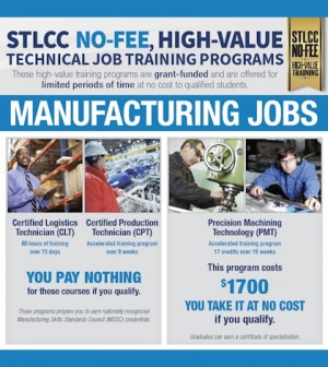STLCC No-Fee, High Value Technical programs