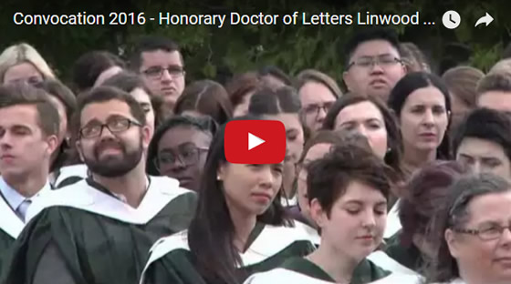 Honorary Doctor of Letters Linwood Barclay