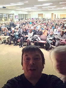 Ian Rankin selfie