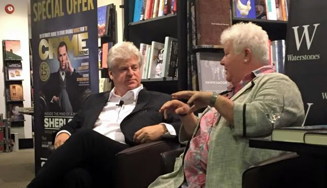 Talking with Val McDermid.