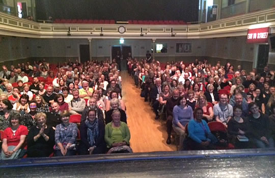 Blood Scotland audience
