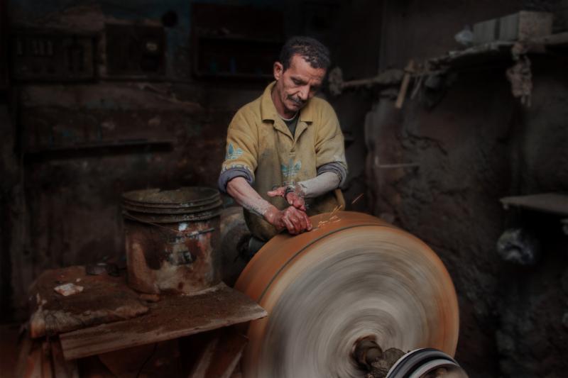 Knives Repair by Ramy Hikal, Egypt. CGAP Photo Contest, 2014.