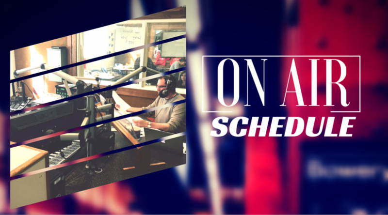 On Air Schedule