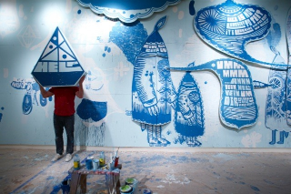 Thomas Campbell and artwork
