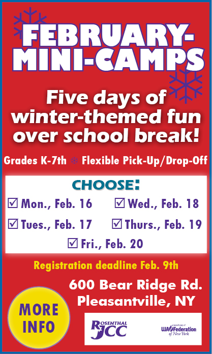 Rosenthal JCC February Mini Camps
