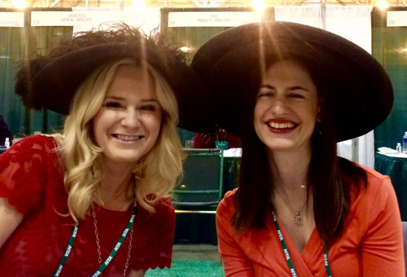 Katey Stanford and Celine Alis at NTA 2015