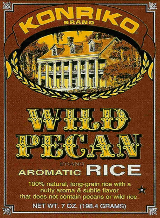 KONRIKO wild pecan rice box