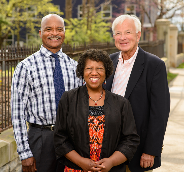 Rick Williams of The Home Ownership Center, homeowner Doris Simmons ...