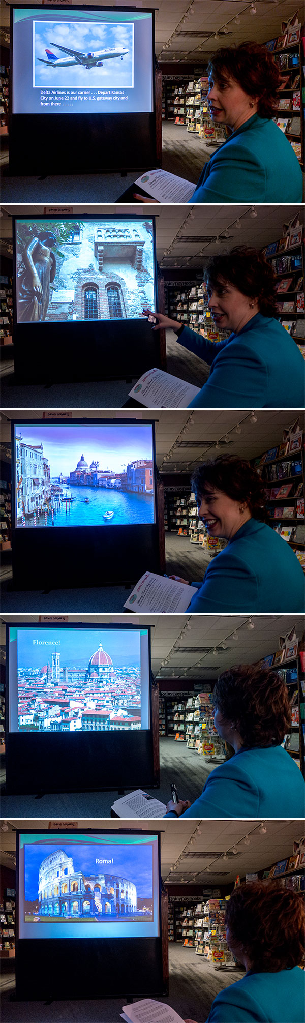 Lisa Ball of Lisa Ball Travel Design about Literary Tour of Italy 02032015