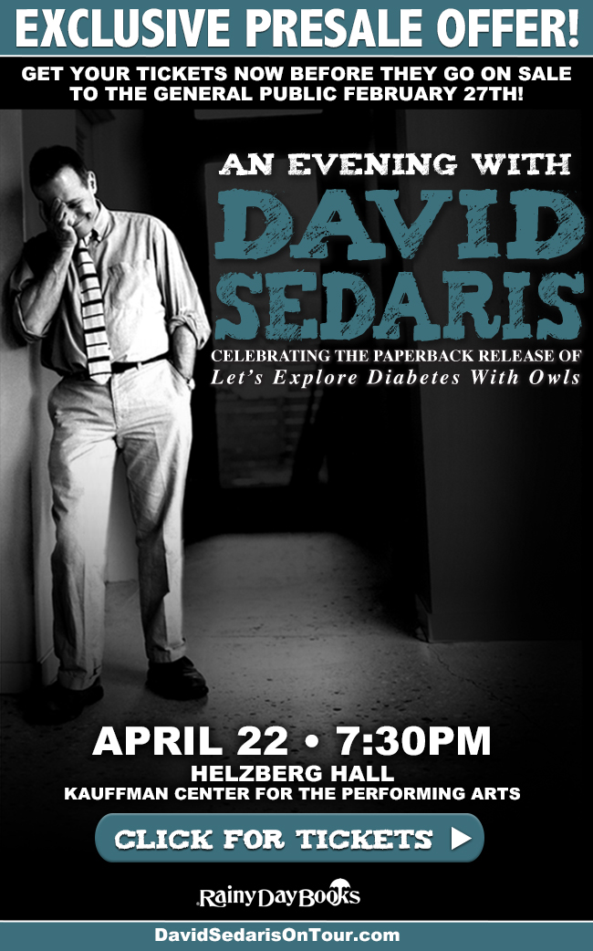 An Evening with David Sedaris 02242015