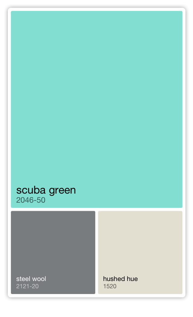 Tiffany Blue Wall Color