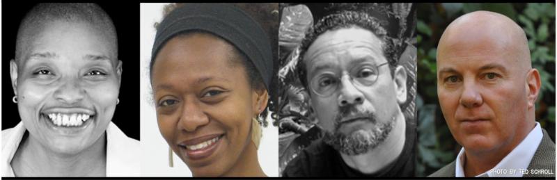 Collage of photos of Venus Thrash, Celeste Doaks, Carlos Parada Ayala, Joseph Ross