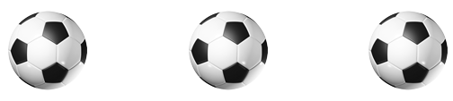 3 soccer balls