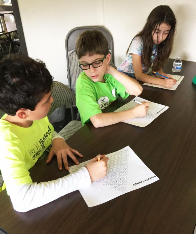 A gallery of photos from the free Orange County Math Magic.
