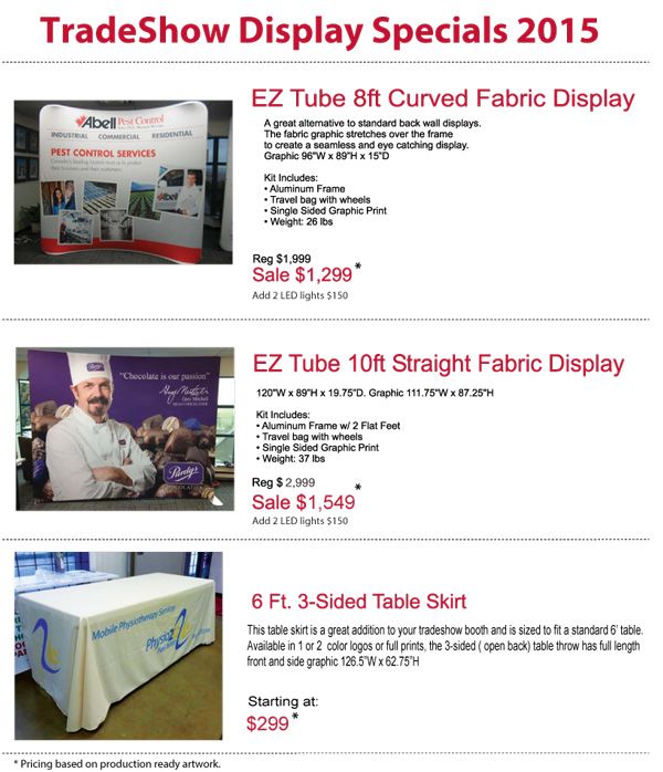 Signarama Richmond Trade Show Displays 2015