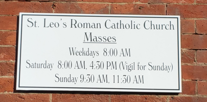 photo of sign