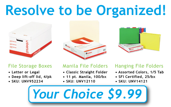 Resolve to be Organized!