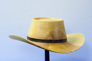 wooden hat