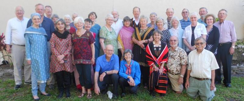 Classes of 1956 and 1955 at their recent reunion in Florida (4/2016)