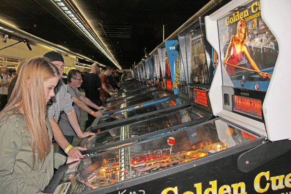 Pinball room