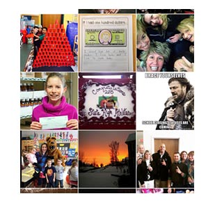 screenshot of Instagram account on mobile device