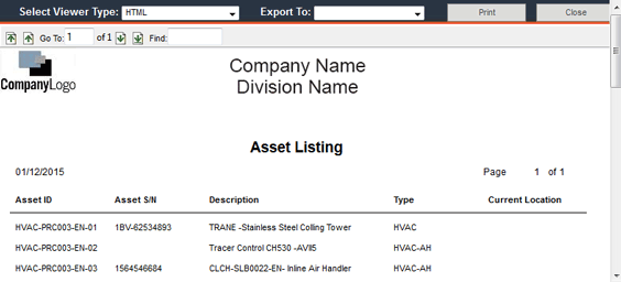Enhanced Reporting